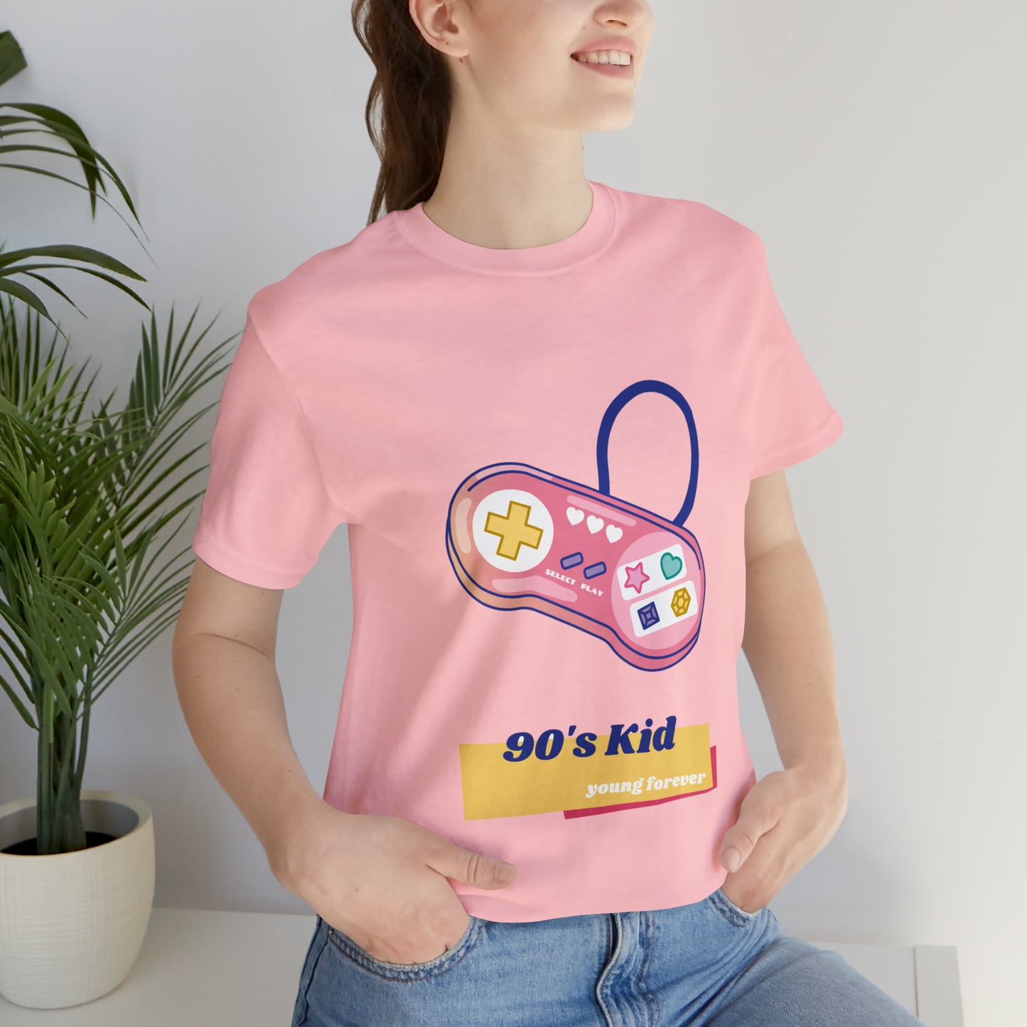 90s kid Unisex Jersey Short Sleeve Tee