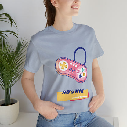 90s kid Unisex Jersey Short Sleeve Tee