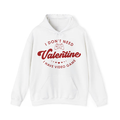 I Don't Need Valentine V2 Unisex Heavy Blend™ Hooded Sweatshirt