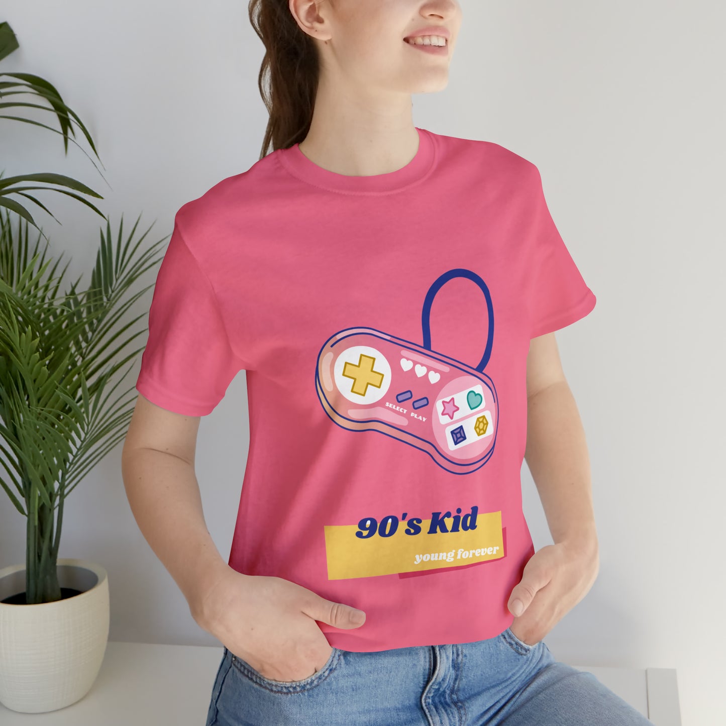 90s kid Unisex Jersey Short Sleeve Tee