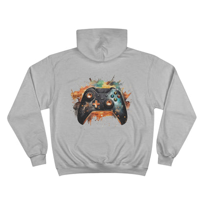 Color Splash Gamer Garb Champion Hoodie