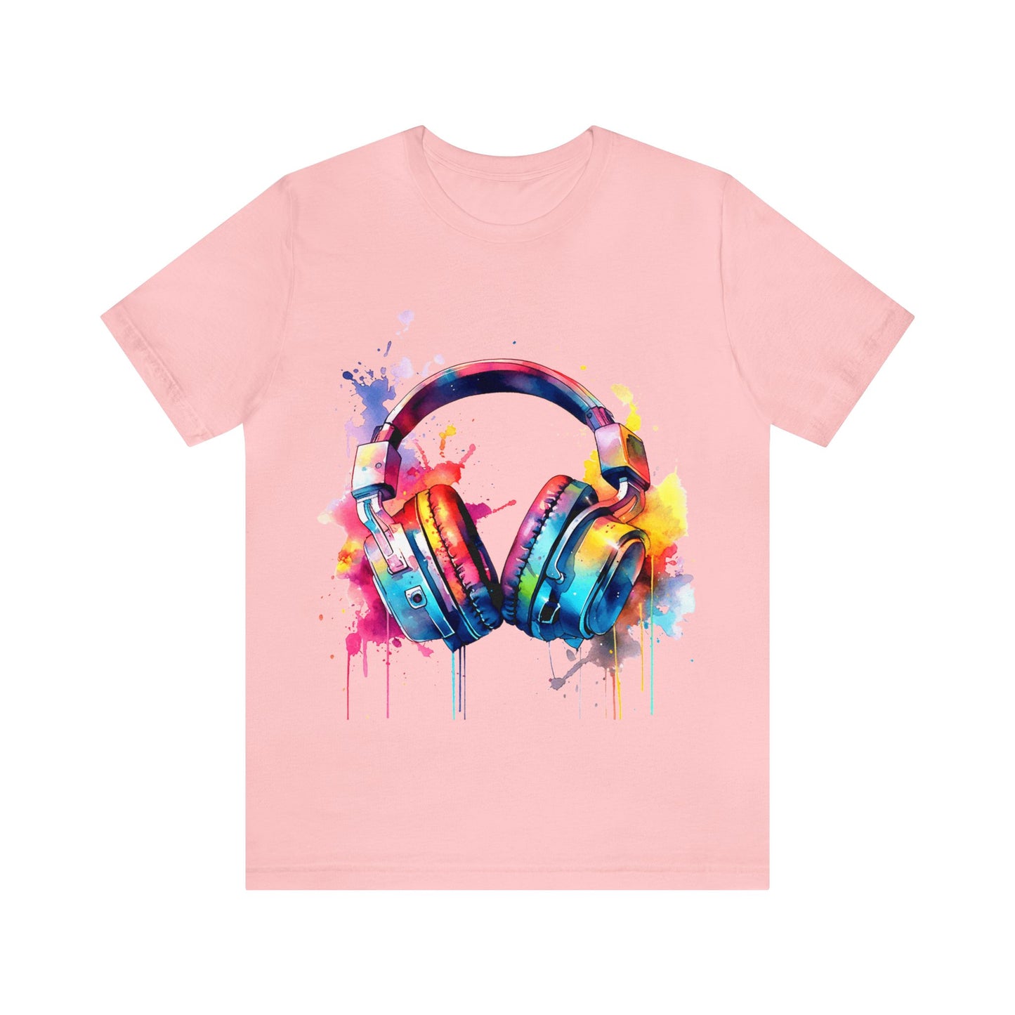 "Gamer's Canvas: Watercolor Waves Tee"