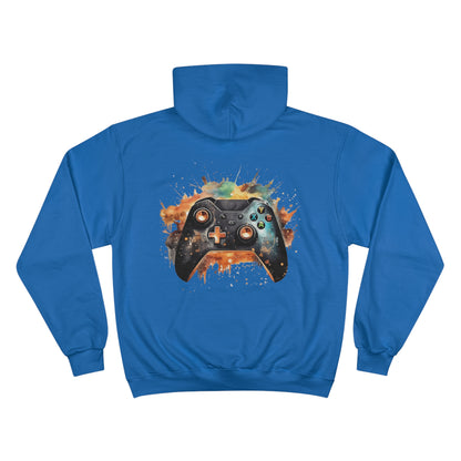 Color Splash Gamer Garb Champion Hoodie