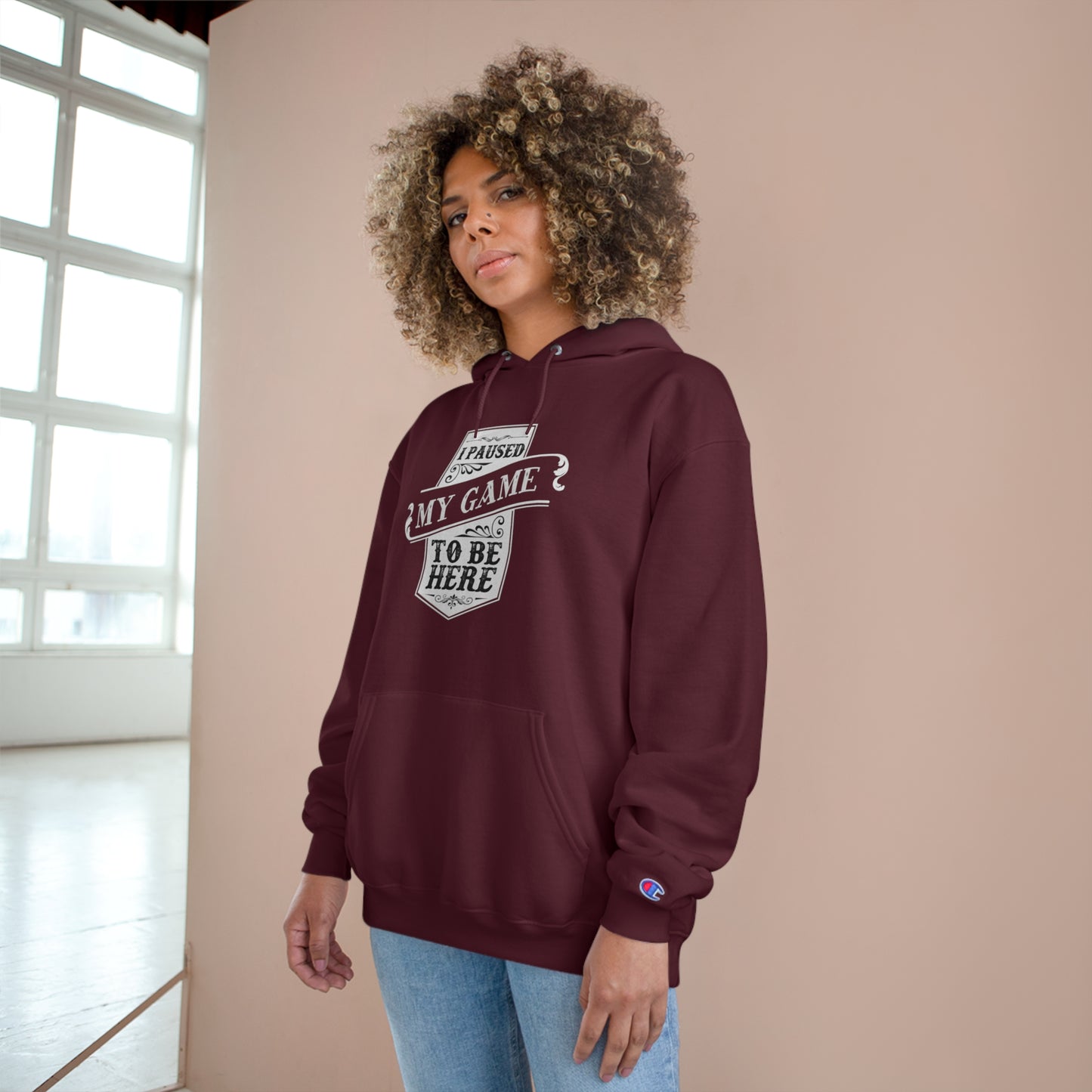 Game On, Chill Out Champion Hoodie