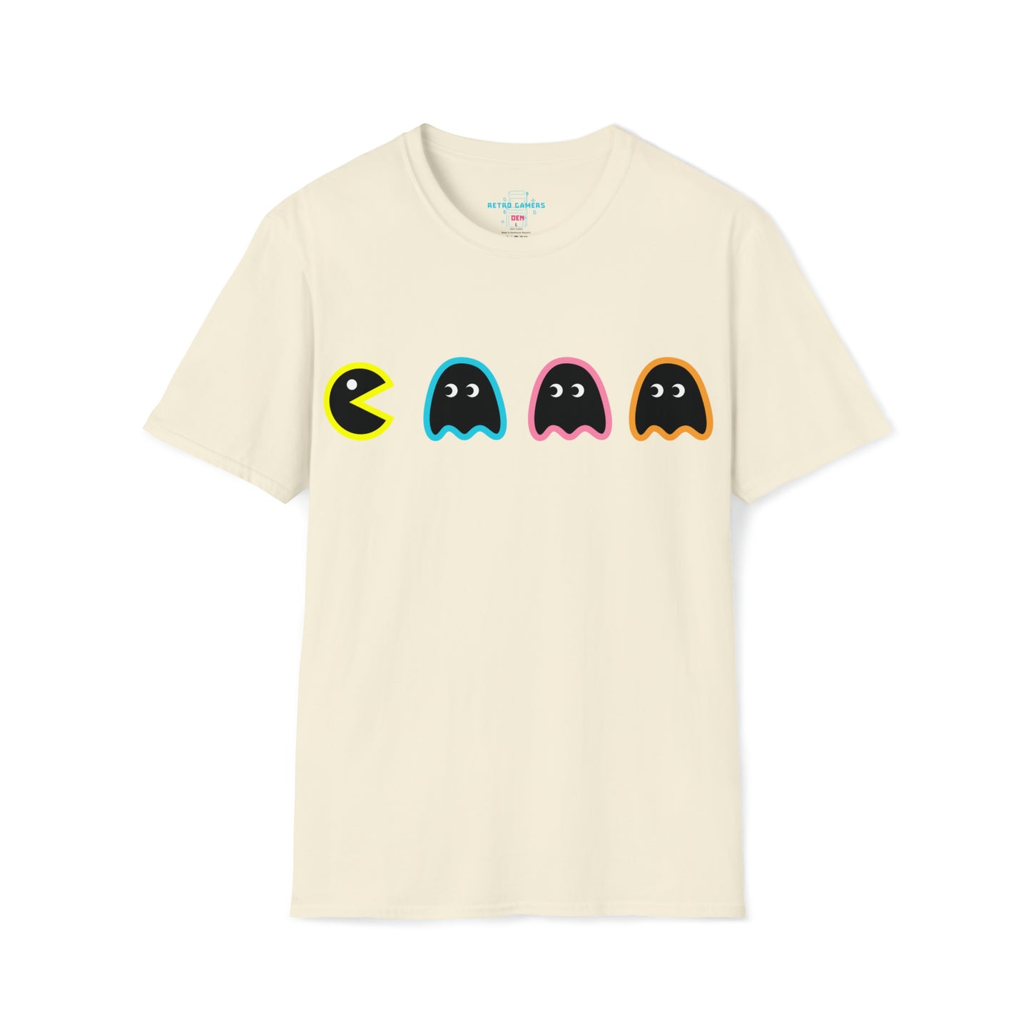 Pac-Man Camiseta unisex de estilo suave 