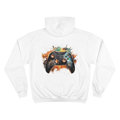 Color Splash Gamer Garb Champion Hoodie