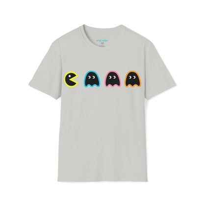 Pac-Man Camiseta unisex de estilo suave 