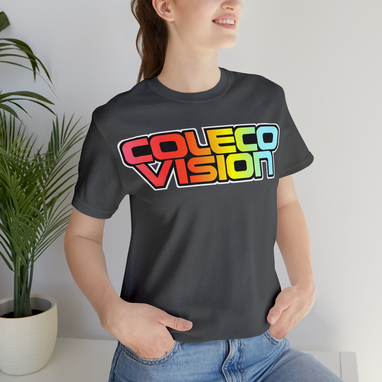 Camiseta de manga corta Coleco vision Unisex Jersey