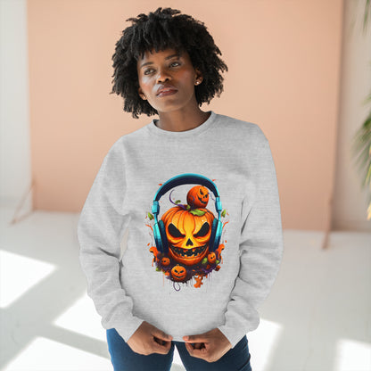 Halloween, Gamer Jack, Unisex Premium Crewneck Sweatshirt