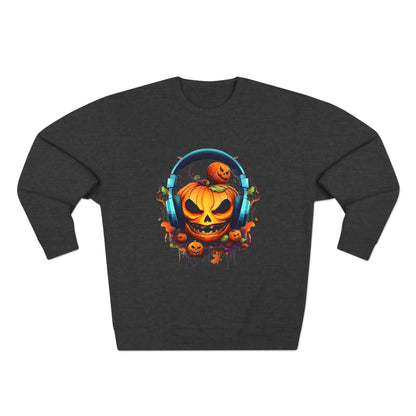 Halloween, Gamer Jack, Unisex Premium Crewneck Sweatshirt