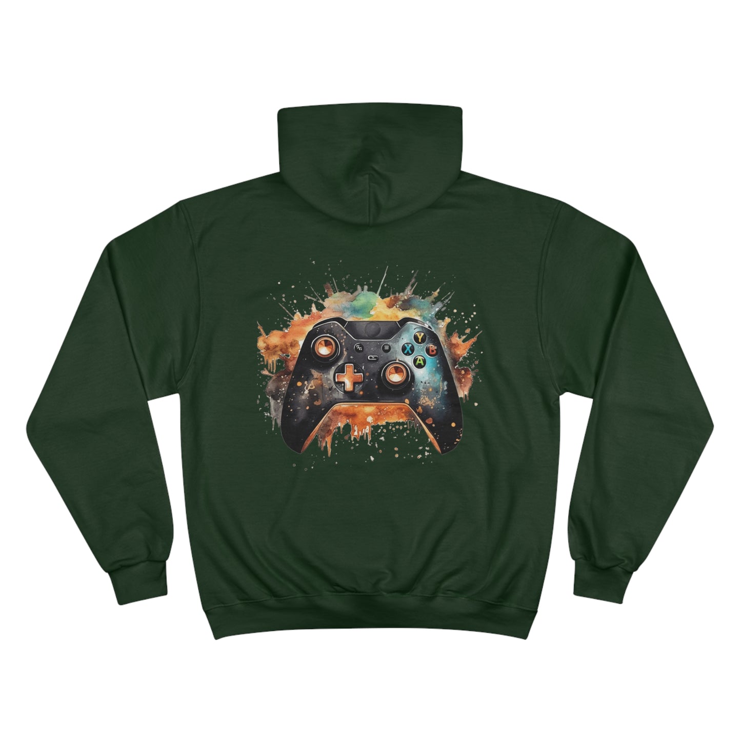 Color Splash Gamer Garb Champion Hoodie