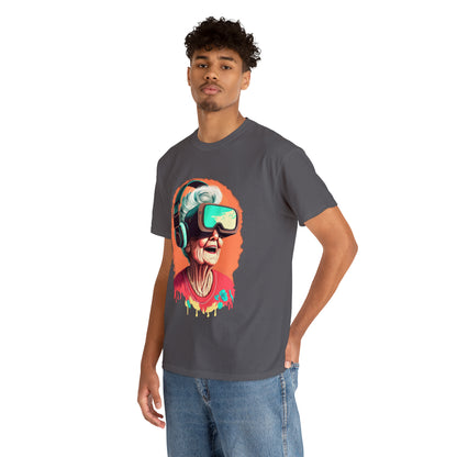 Old lady Gamer Unisex Heavy Cotton Tee
