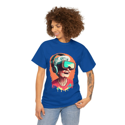 Old lady Gamer Unisex Heavy Cotton Tee