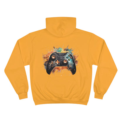 Color Splash Gamer Garb Champion Hoodie