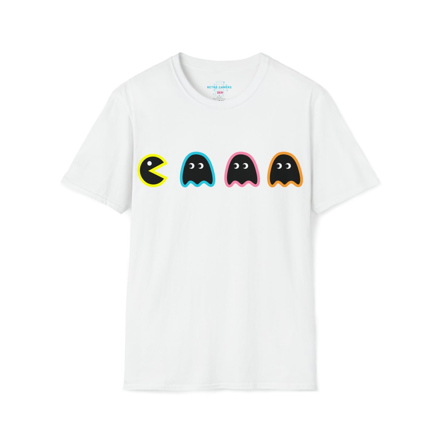 Pac-Man Camiseta unisex de estilo suave 