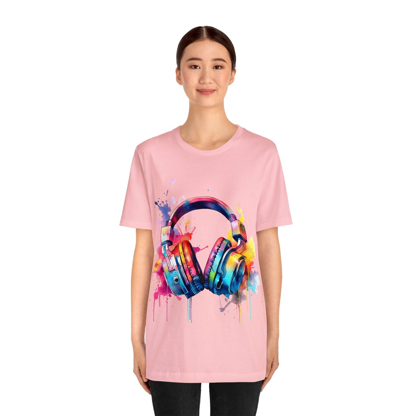 "Gamer's Canvas: Watercolor Waves Tee"