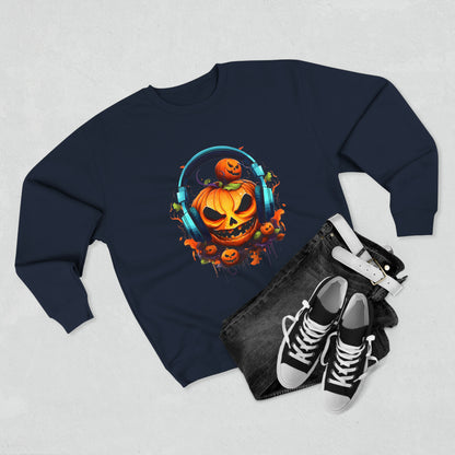 Halloween, Gamer Jack, Unisex Premium Crewneck Sweatshirt