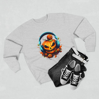 Halloween, Gamer Jack, Unisex Premium Crewneck Sweatshirt