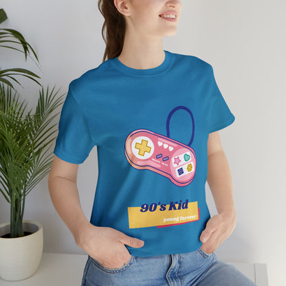 90s kid Unisex Jersey Short Sleeve Tee