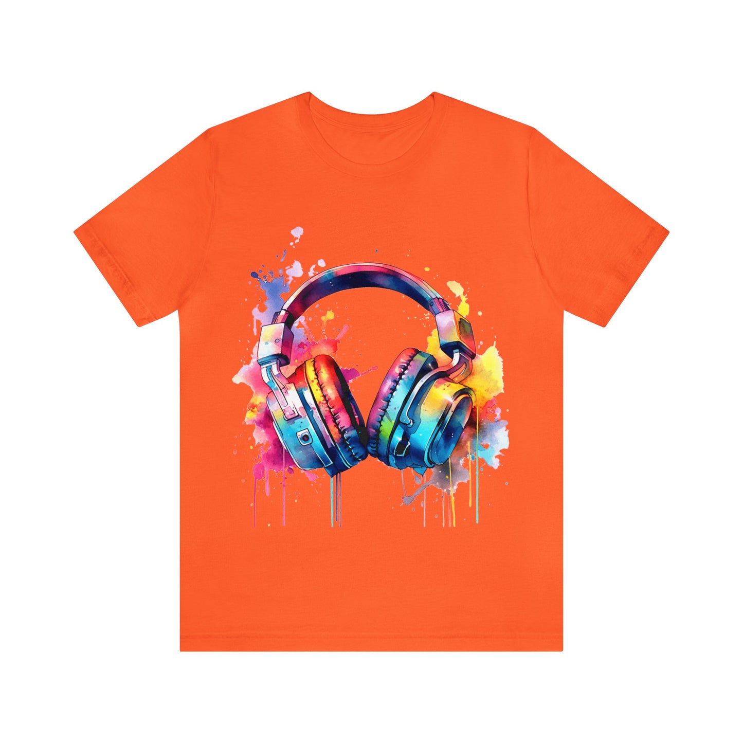 "Gamer's Canvas: Watercolor Waves Tee"
