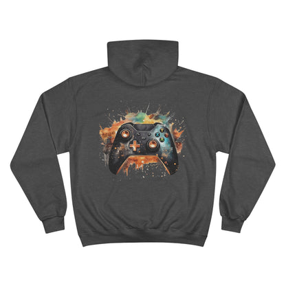 Color Splash Gamer Garb Champion Hoodie