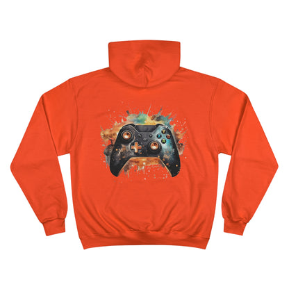 Color Splash Gamer Garb Champion Hoodie