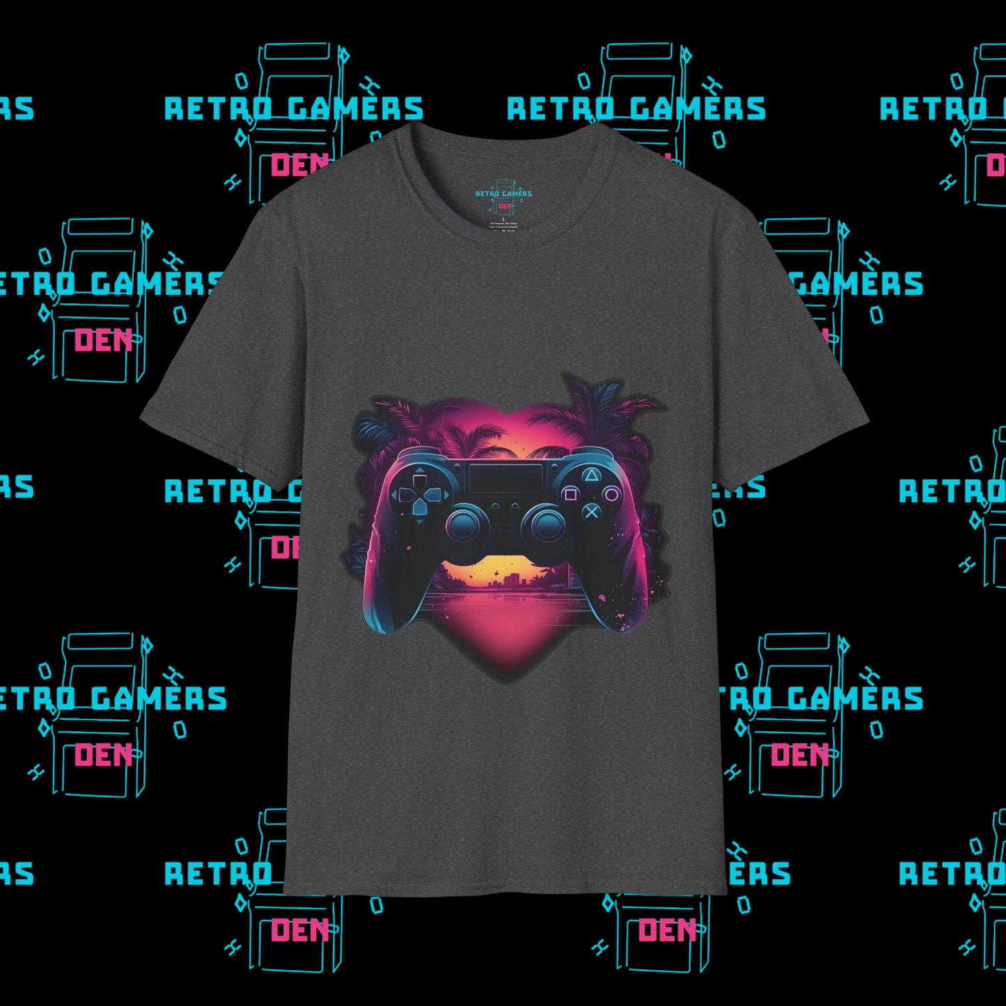 Gamer At Heart Unisex Softstyle T-Shirt