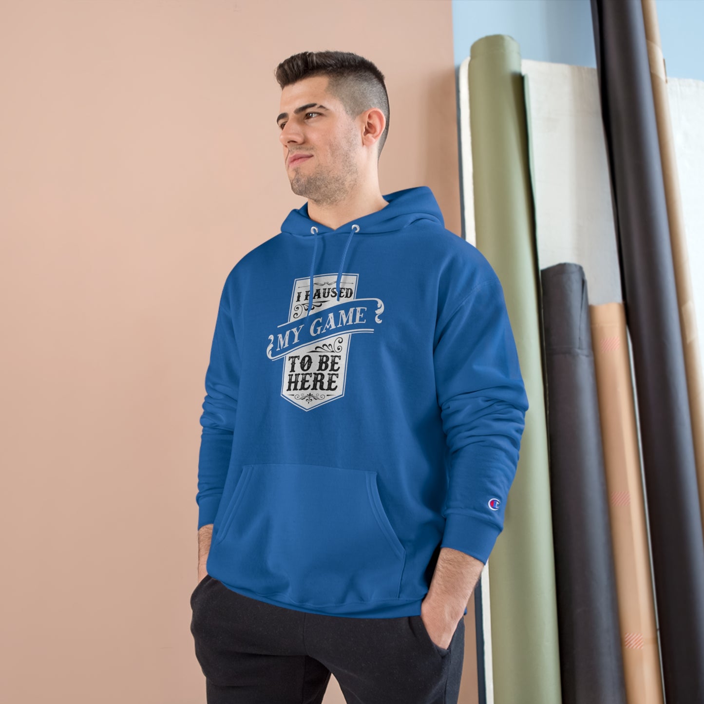 Game On, Chill Out Champion Hoodie