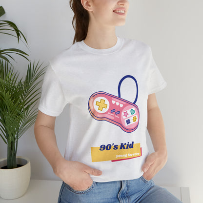 90s kid Unisex Jersey Short Sleeve Tee