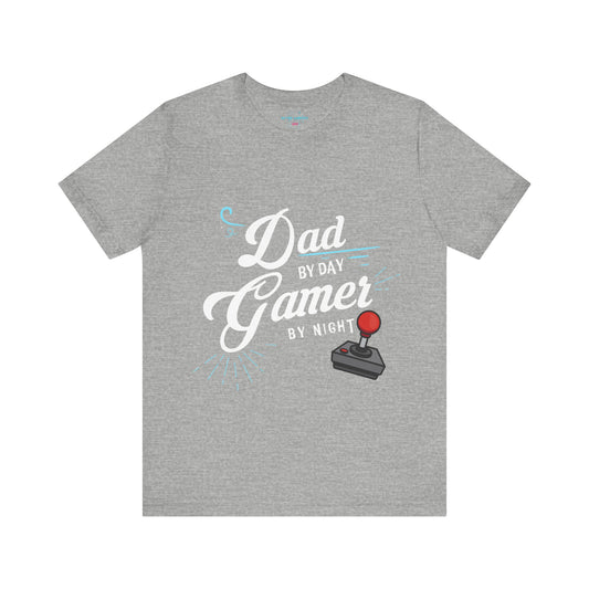 Funny Dad By Day Gamer By Night Shirt - Father's Day Gift Idea