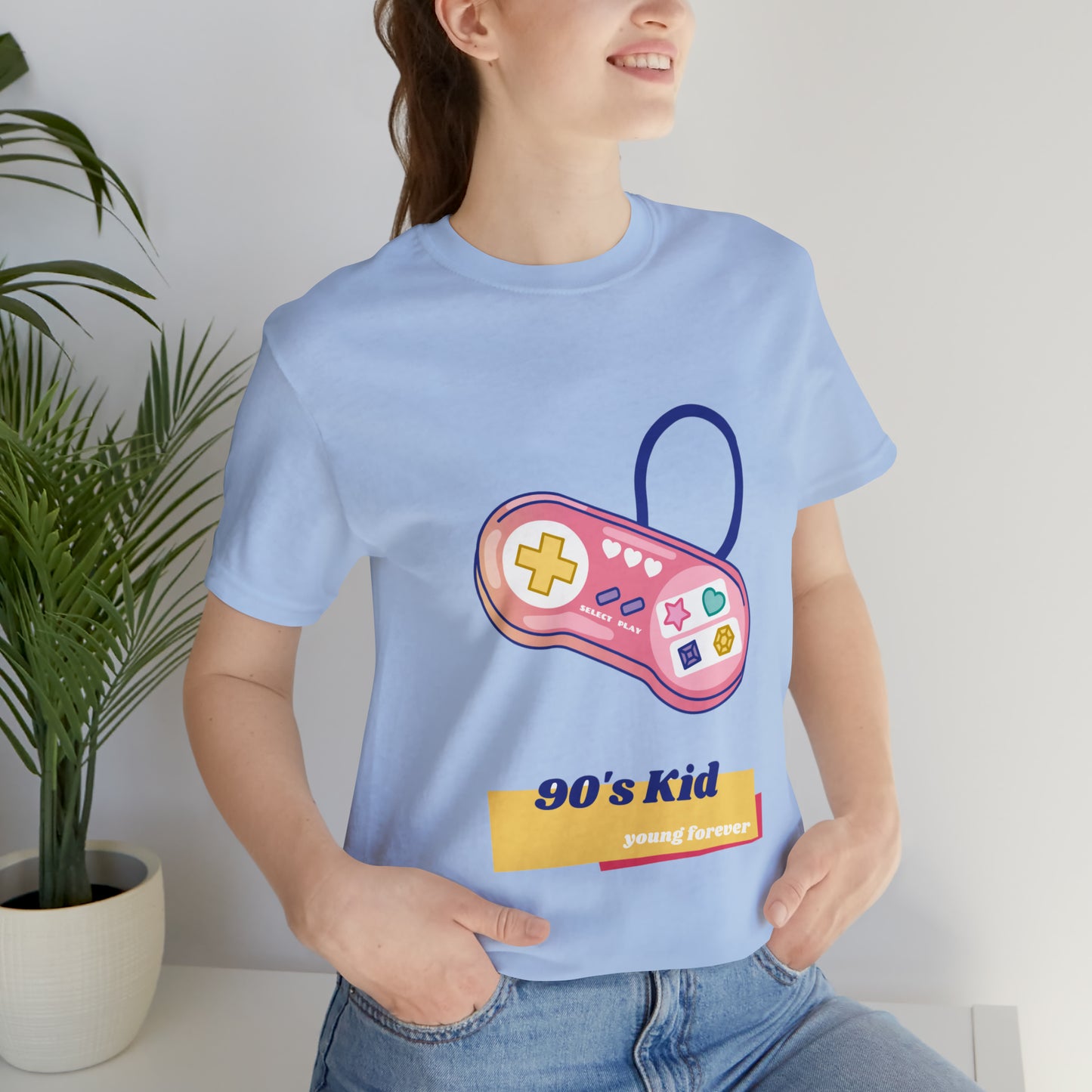 90s kid Unisex Jersey Short Sleeve Tee