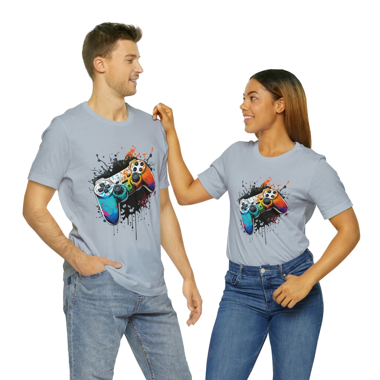 PlayStation Controller Unisex Jersey Short Sleeve Tee