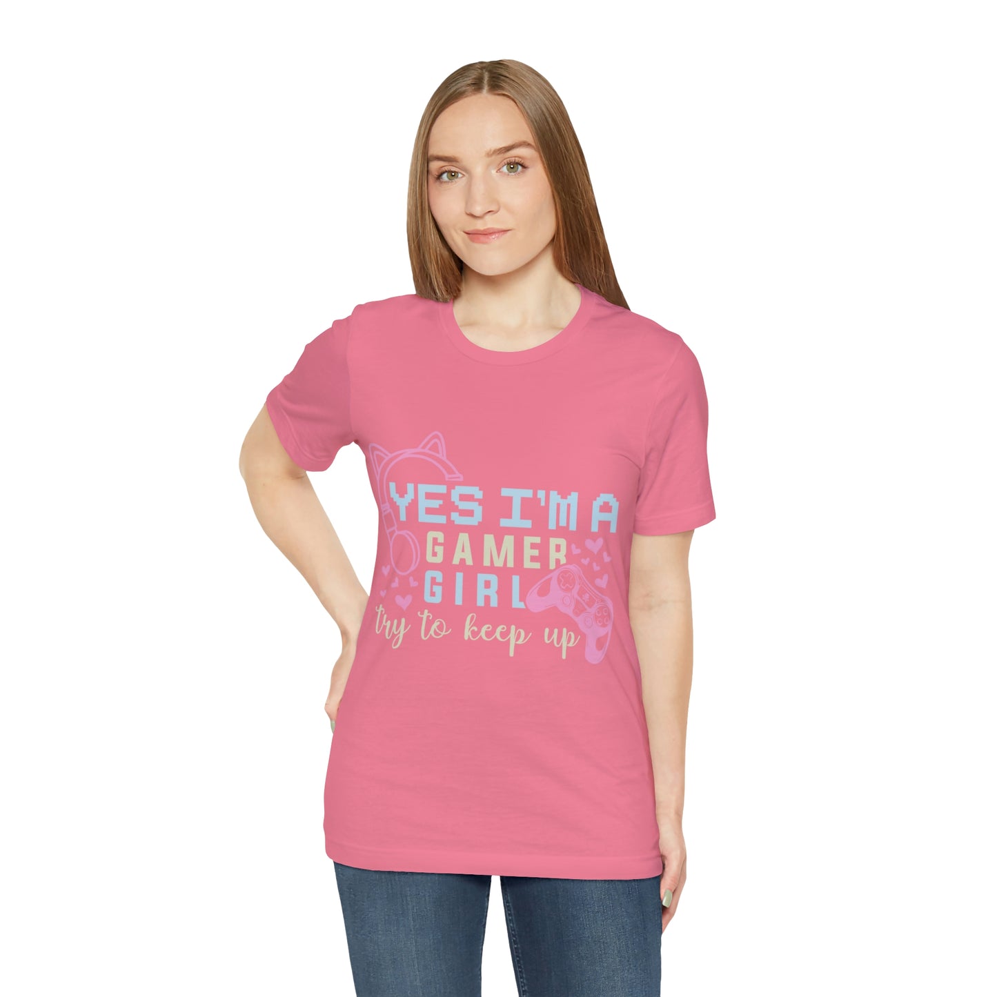 Cute Gamer Girl Shirt - Embrace Your Gamer Girl Pride with this Tee