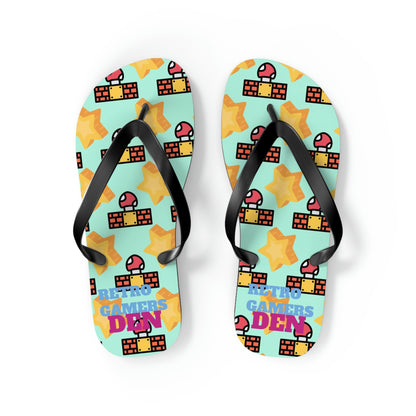 Mario World Flip Flops