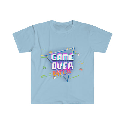 Game Over Camiseta unisex de estilo suave 