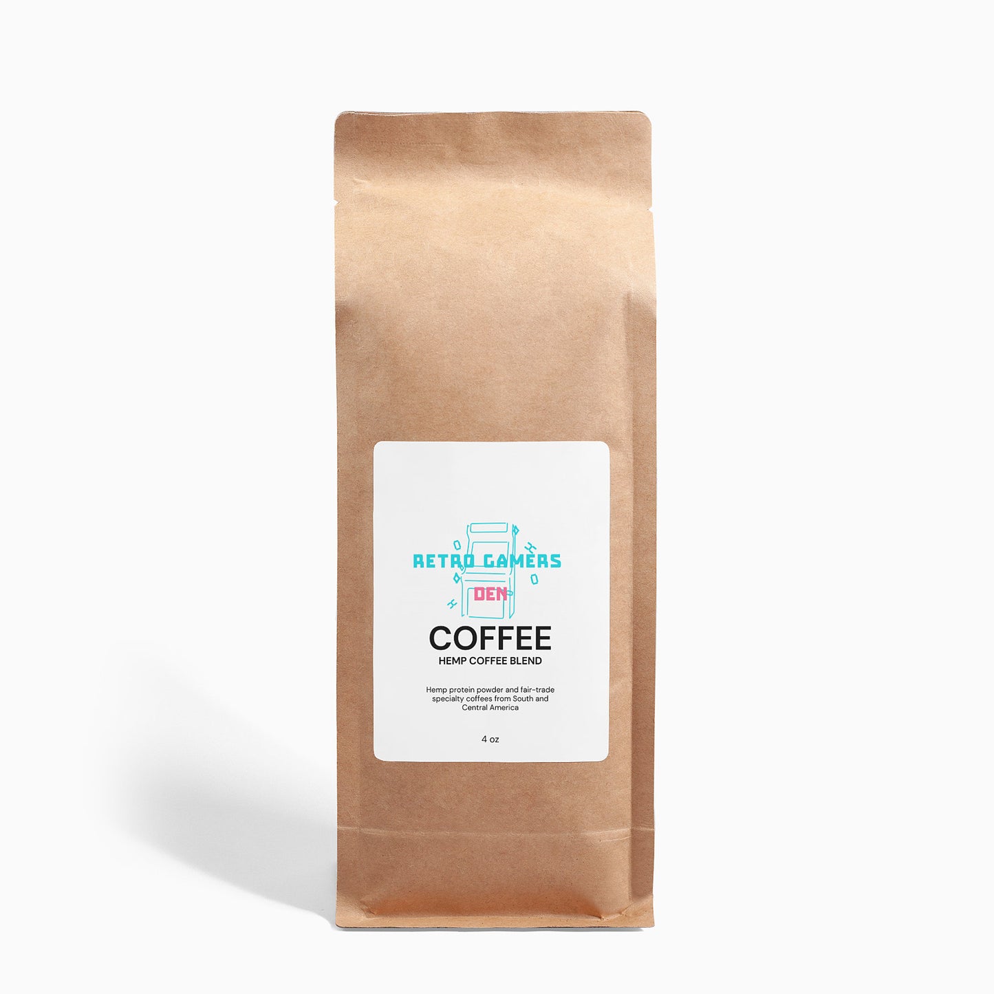 Mezcla de café de cáñamo orgánico - Tostado medio 16oz