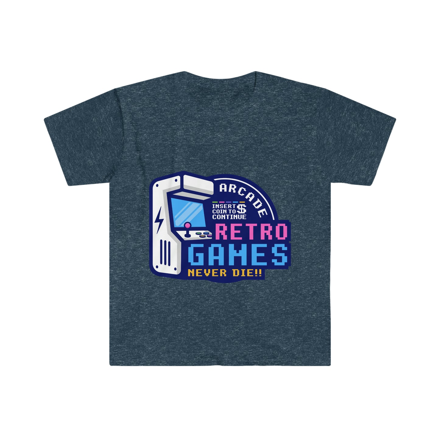 Retro Games Unisex Softstyle T-Shirt