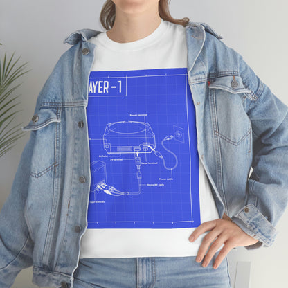 Sega Dreamcast unisex heavy cotton tee