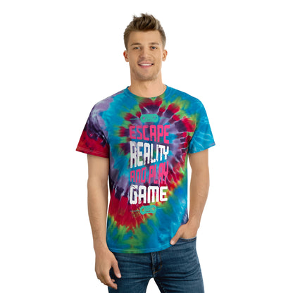 Escape Realty And Play Game  Tie-Dye Tee, Spiral