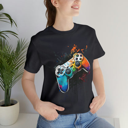 PlayStation Controller Unisex Jersey Short Sleeve Tee