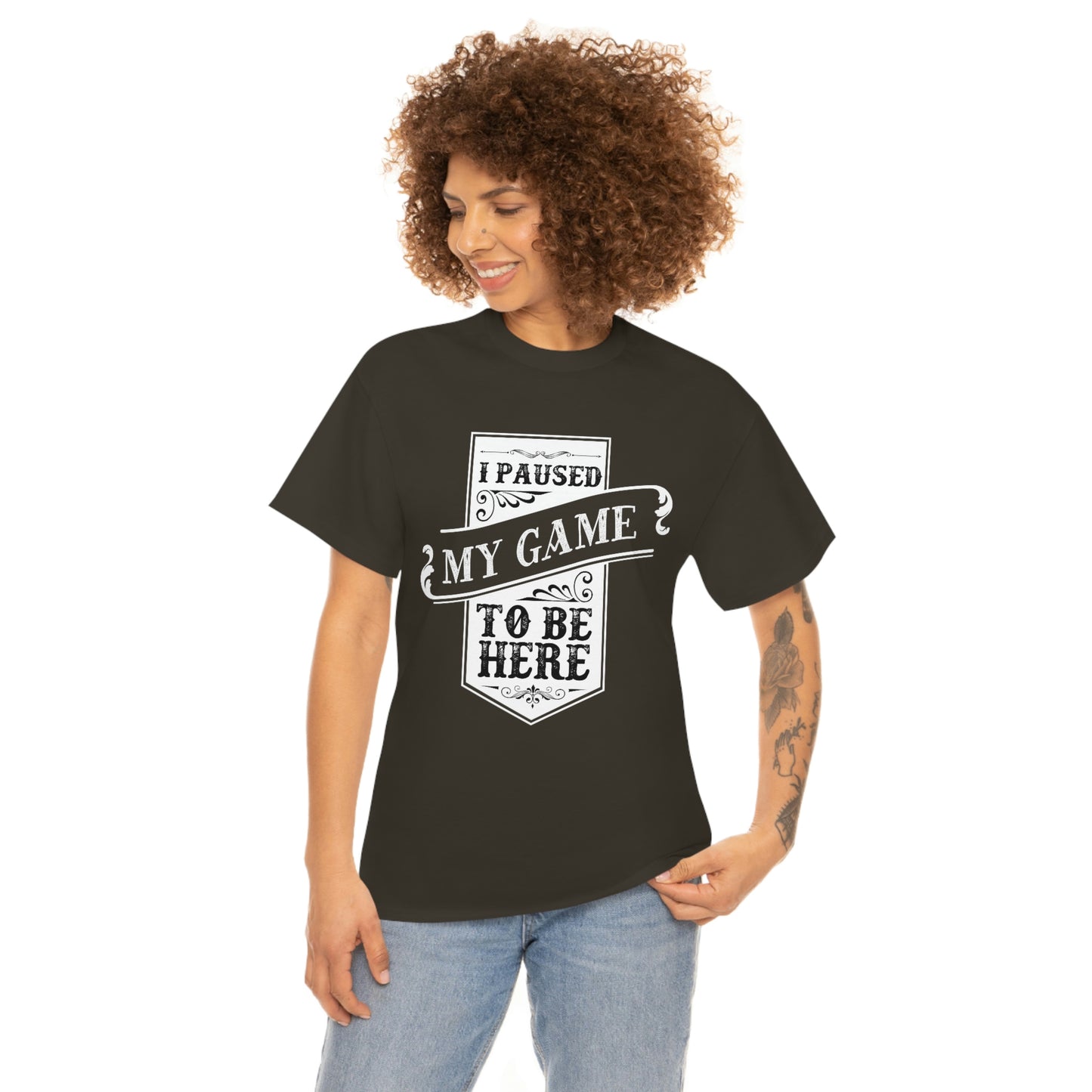 Camiseta unisex de algodón pesado