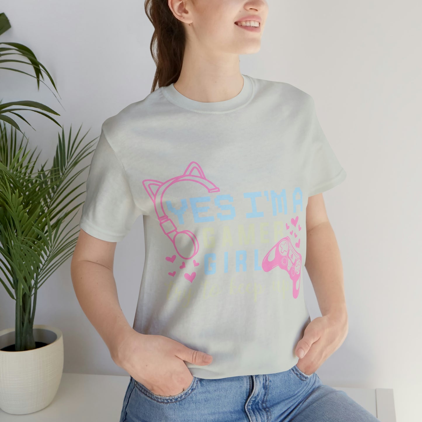 Cute Gamer Girl Shirt - Embrace Your Gamer Girl Pride with this Tee