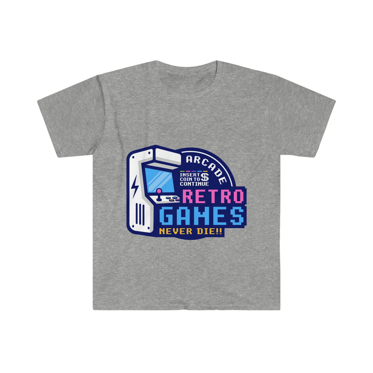 Retro Games Unisex Softstyle T-Shirt