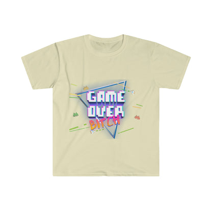 Game Over Camiseta unisex de estilo suave 