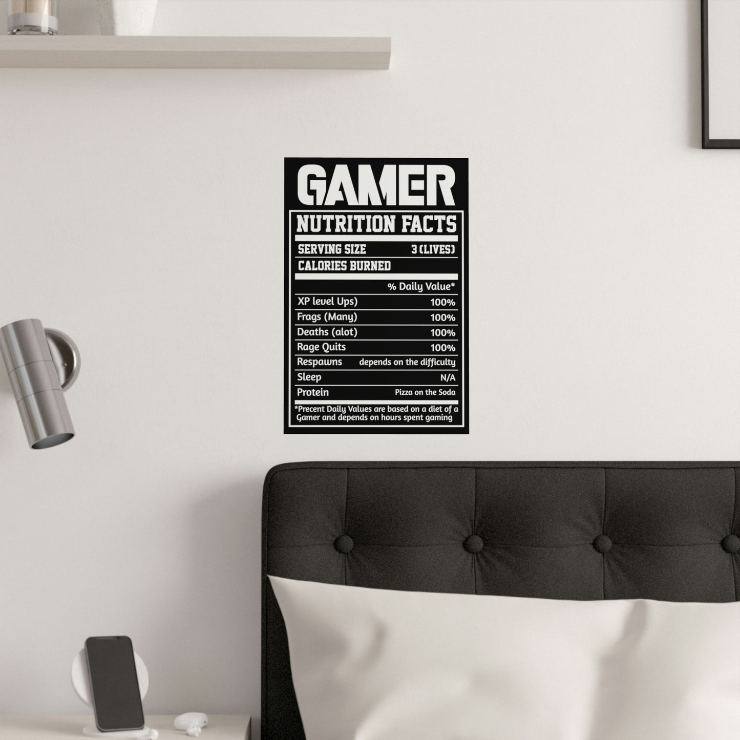 Gamer Nutrition Satin Posters (210gsm)
