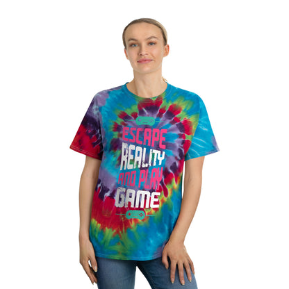 Escape Realty And Play Game  Tie-Dye Tee, Spiral