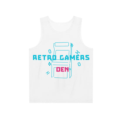 Camiseta sin mangas para hombre Retro Gamers Den (AOP)