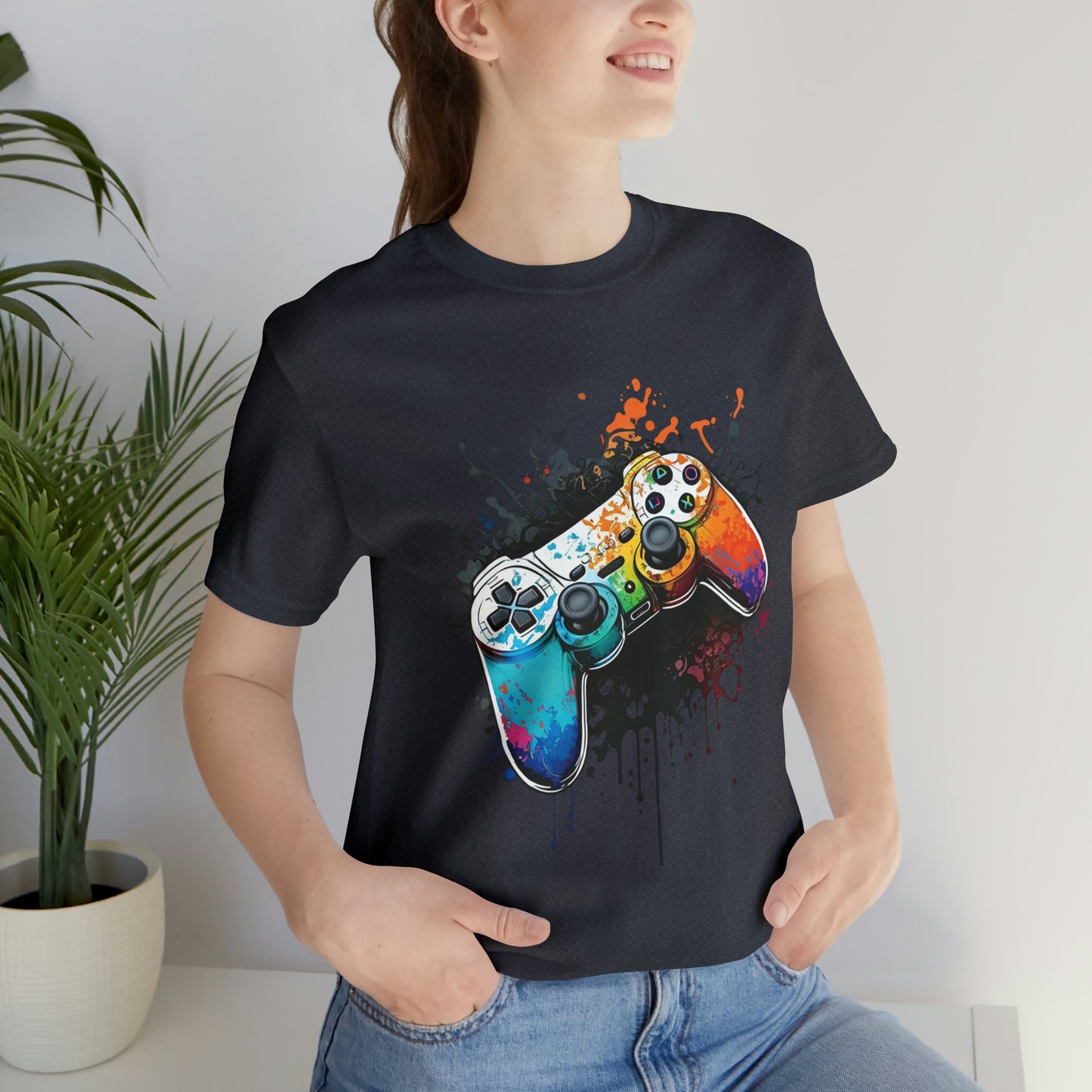 PlayStation Controller Unisex Jersey Short Sleeve Tee