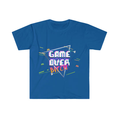 Game Over Camiseta unisex de estilo suave 
