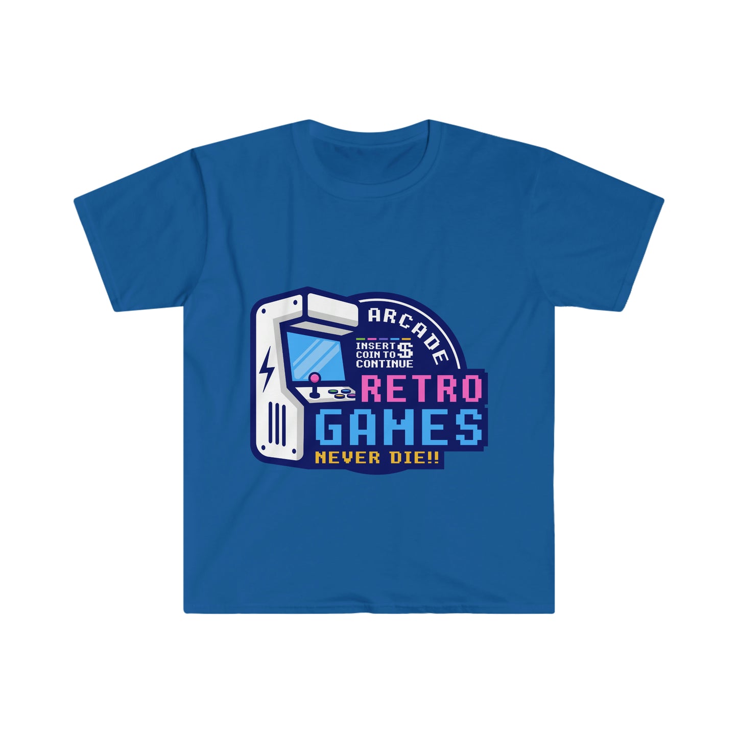 Retro Games Unisex Softstyle T-Shirt